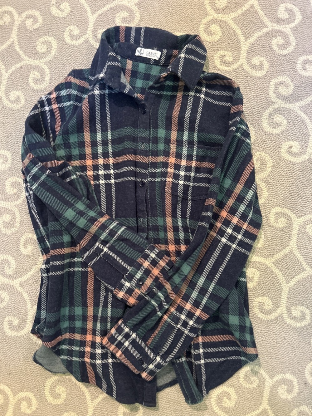 Carve Designs heavy flannel shirt